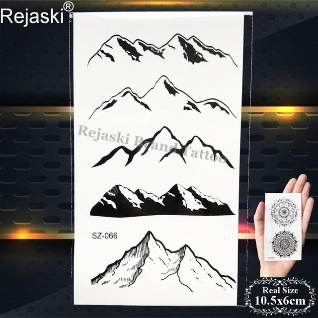 Rejaski Women Flirtatious Tattoo Stickres Body Art Painting Girl Fashion Temporary Tattoo Geometric Rose Dreamcatcher Fake Tatoo