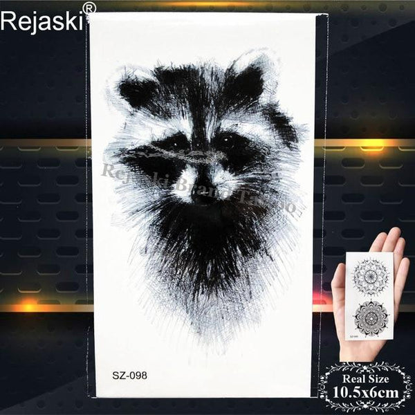 Rejaski Women Flirtatious Tattoo Stickres Body Art Painting Girl Fashion Temporary Tattoo Geometric Rose Dreamcatcher Fake Tatoo
