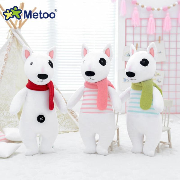 Metoo Doll Plush Toys For Girls Baby Cute Kawaii Dog Soft Cartoon Stuffed Animals For Kids Children Christmas Birthday Gift