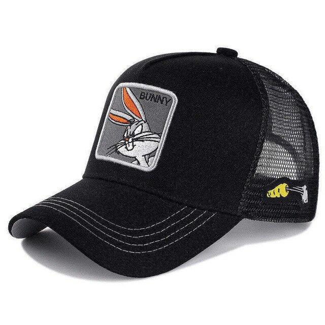 New Dragon Ball Z Mesh Hat KAME Baseball Cap High Quality Black & White Curved Brim Snapback Cap Gorras Casquette Dropshipping