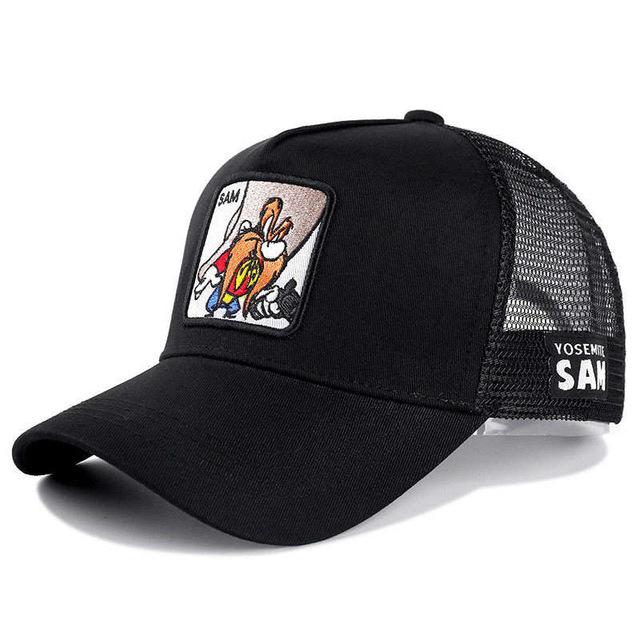 New Dragon Ball Z Mesh Hat KAME Baseball Cap High Quality Black & White Curved Brim Snapback Cap Gorras Casquette Dropshipping