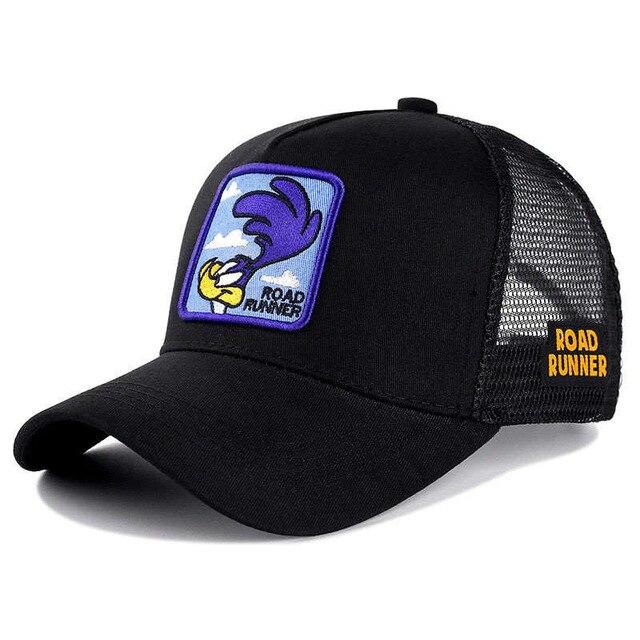 New Dragon Ball Z Mesh Hat KAME Baseball Cap High Quality Black & White Curved Brim Snapback Cap Gorras Casquette Dropshipping