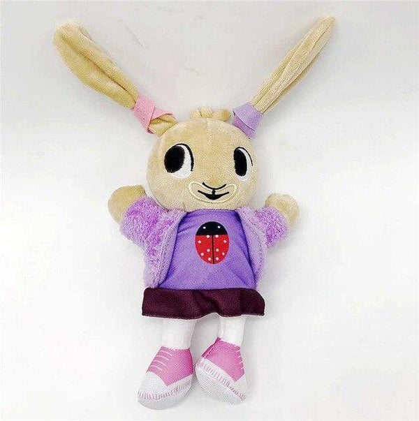 Animal Friends Bing Bunny Toy, Red Bunny Rabbit Bear Panda Fox Elephant Tinger Monkey Stuffed Animals Plush Toy For Girls