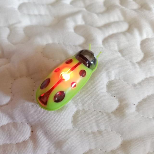 Glowing cat toy Cat bug toy With Light Cat toy
