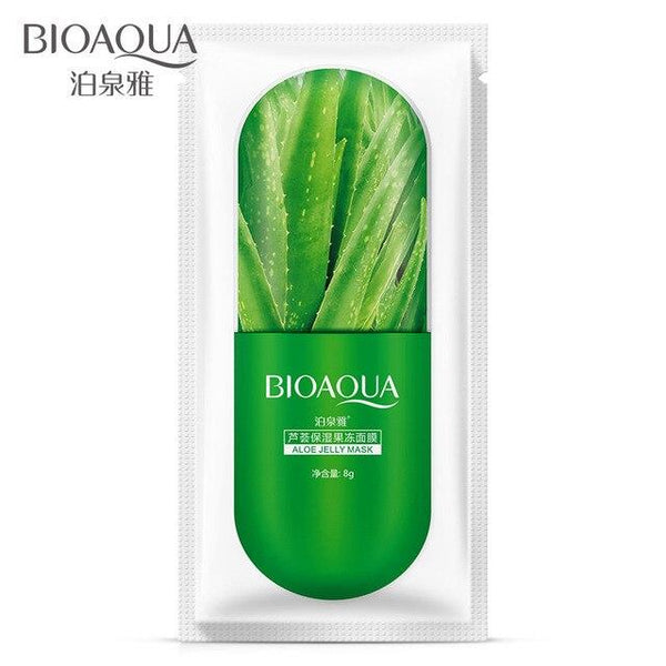 2019 new Jelly Mask Face Care Aloe vera /Blueberry/Cherry blossom Three types optional Moisturizing sleep jelly Facial Mask 1pcs