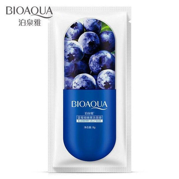 2019 new Jelly Mask Face Care Aloe vera /Blueberry/Cherry blossom Three types optional Moisturizing sleep jelly Facial Mask 1pcs