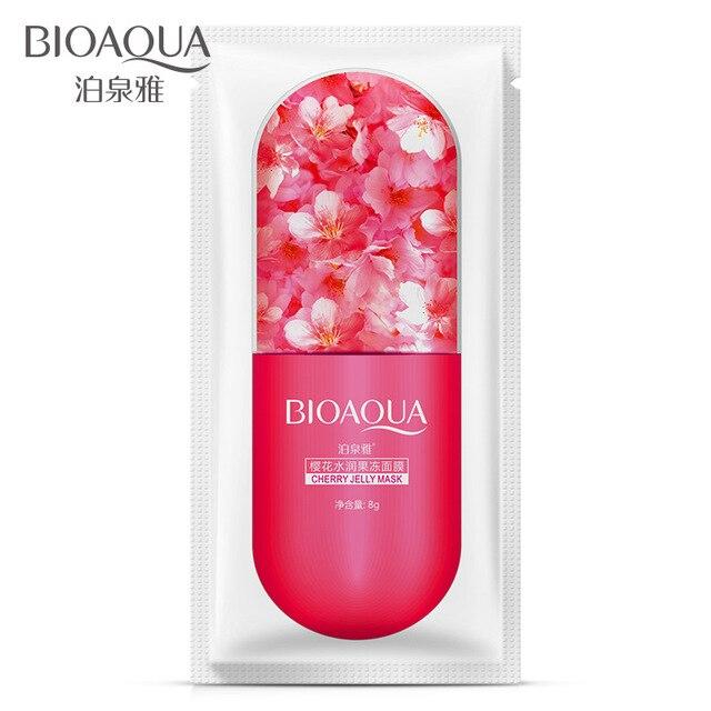 2019 new Jelly Mask Face Care Aloe vera /Blueberry/Cherry blossom Three types optional Moisturizing sleep jelly Facial Mask 1pcs