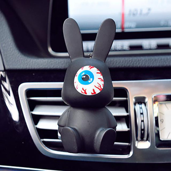 JOORMOM Baby Rabit car air-conditioning outlet perfume CLIP car perfume car decorations rhinestone pink car accessories