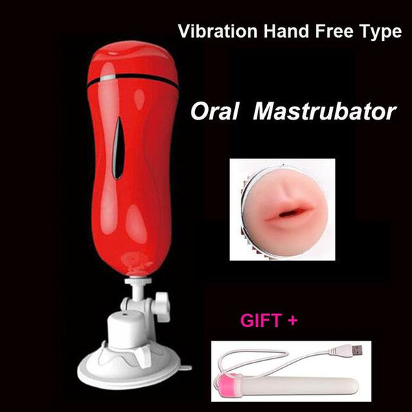 MizzZee Dual hole Oral Male Mastrubator for man anal pocket Vagina real pussy Penis pump Blowjob Vibrator Adult sex toys for man