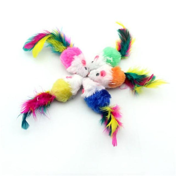 Pet Cat Kitten Dog Playing Toy False Mouse Rat Toys Free Shipping Colors Randomly Multicolor