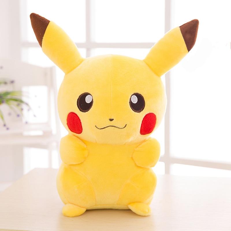 20cm Anime Pikachu Plush Toys Cartoon Stuffed Animal Doll Pikachu Plush Doll Toys For Kids Collection Christmas Gift