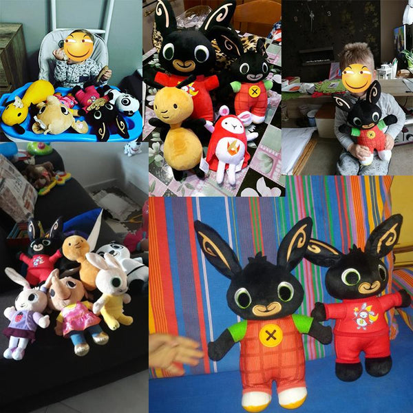 wholesale Bing Bunny Plush toy sula flop Hoppity Voosh pando doll peluche dolls toys children birthday gifts