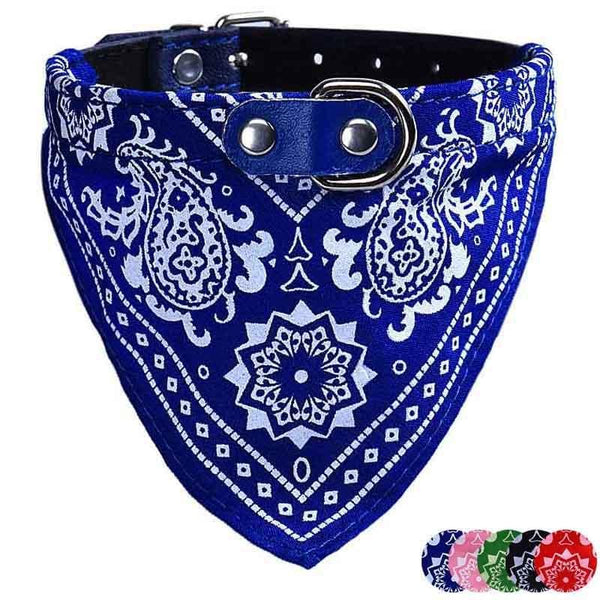 2017 Hot Sale New Adjustable Pet Dog Puppy Cat Neck Scarf Bandana Collar Neckerchief Cotton Neckerchiefs designed C7707