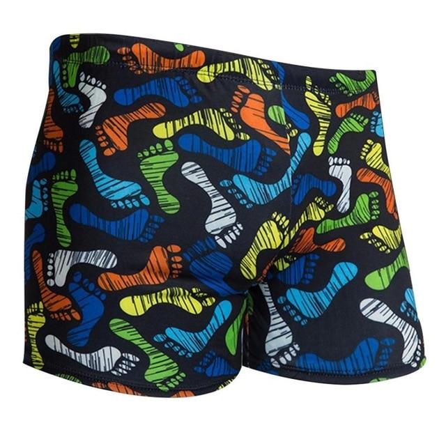 Men's Polyester Swimwear Shorts Natatorium Hot Spring Swimming Trunk Offshore Beach Swimming Pool Home Leisure Pants Swim Shorts