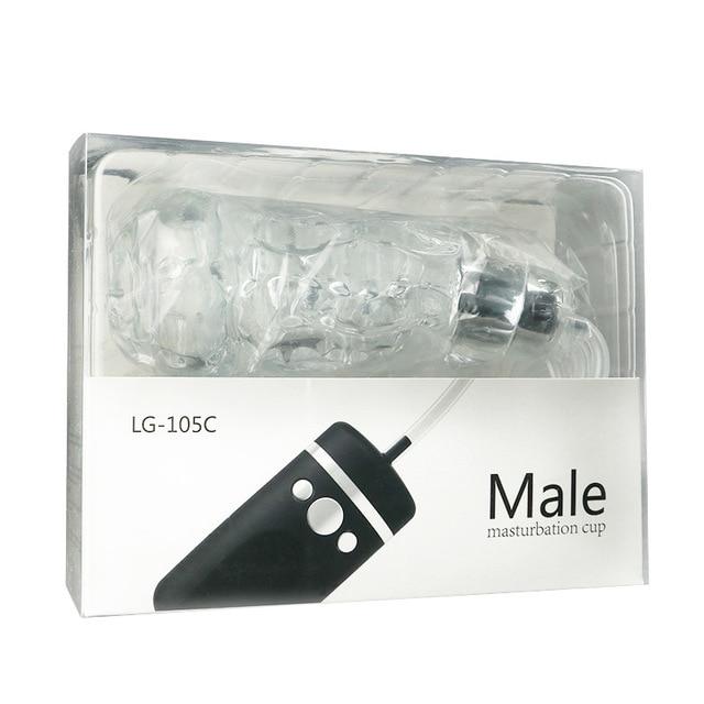LUOGE Blowjob Sex Toys for Men Suck Toys Vibrating Oral Sex Machine Electric Male Masturbator Adult Sex Products Masculino