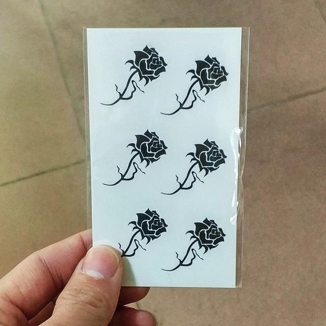 Waterproof Temporary Tattoo Sticker of body Love wave tattoo small size tatto stickers flash tatoo fake tattoos for girl women