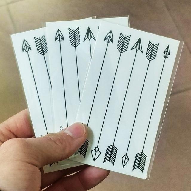 Waterproof Temporary Tattoo Sticker of body Love wave tattoo small size tatto stickers flash tatoo fake tattoos for girl women