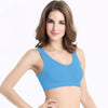 1PC Women Girls Padded Seamless Bra Vest Tops Rimless Bras Plus Size New