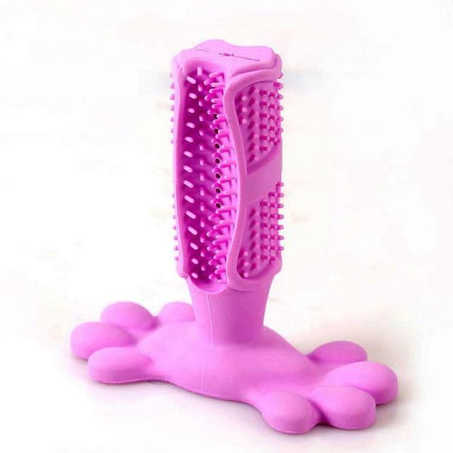 Pets Toothbrush Teeth Cleaning Chew Toy Teddy Small Dog Toothbrush Stick Silicone Perfect Dog Teeth Care Products Cleaning Mouth