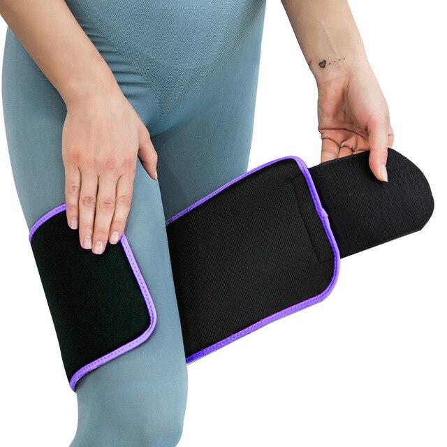 Waist / Arms / Thigh Belt Rubber Adjustable Sweating Slimming Wrap Brace Body Building Fitness Sportswear Accessories