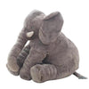 40/60cm Height Large Plush Elephant Doll Toy Kids Sleeping Back Cushion Cute Stuffed Elephant Baby Accompany Doll Xmas Gift