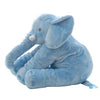 40/60cm Height Large Plush Elephant Doll Toy Kids Sleeping Back Cushion Cute Stuffed Elephant Baby Accompany Doll Xmas Gift