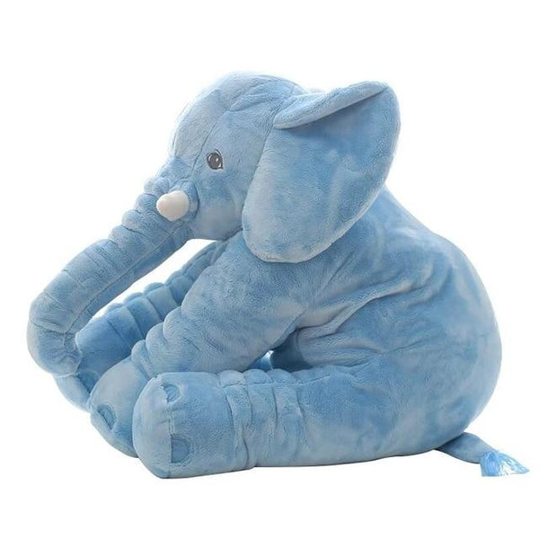 40/60cm Height Large Plush Elephant Doll Toy Kids Sleeping Back Cushion Cute Stuffed Elephant Baby Accompany Doll Xmas Gift