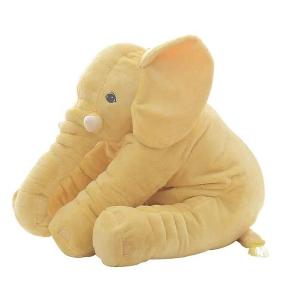 40/60cm Height Large Plush Elephant Doll Toy Kids Sleeping Back Cushion Cute Stuffed Elephant Baby Accompany Doll Xmas Gift