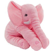 40/60cm Height Large Plush Elephant Doll Toy Kids Sleeping Back Cushion Cute Stuffed Elephant Baby Accompany Doll Xmas Gift