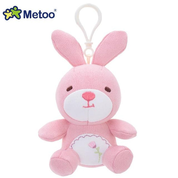 Metoo Doll Stuffed Toys Plush Animals Soft Baby Boy Kids Toys for Children Girls Boys Kawaii Mini Angela Rabbit Pendant Keychain