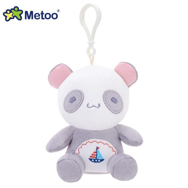 Metoo Doll Stuffed Toys Plush Animals Soft Baby Boy Kids Toys for Children Girls Boys Kawaii Mini Angela Rabbit Pendant Keychain