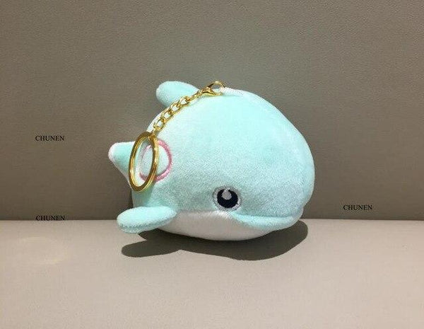 Multi-Designs, Ocean Animal Stuffed Plush Toys , 5-12CM Approx. , Cute Shark Etc. Plush Toys , Stuffed Key chain Plush Dolls