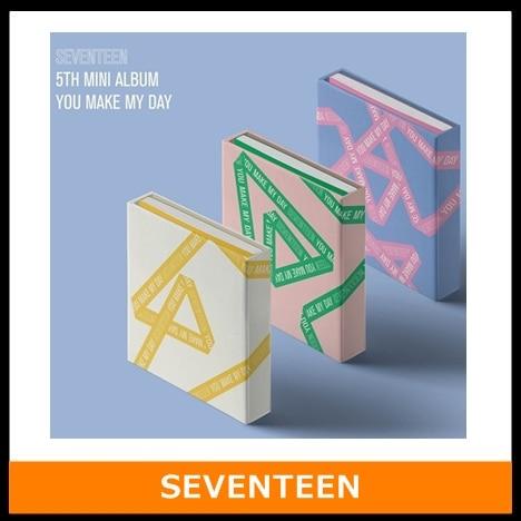 [MYKPOP]~100% OFFICIAL ORIGINAL~ SEVENTEEN YOU MAKE MY DAY MINI 5 Album Set CD+Photo Book+Poster+Mini Book+Small card KPOP Item SA18101601