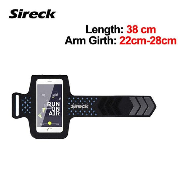 Sireck Running Bag Waterproof Touchscreen Sport Phone Bag For 5.0 Inch Gym Jogging Arm Band Belt Pouch Run Fitness Accessories