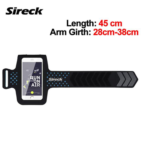 Sireck Running Bag Waterproof Touchscreen Sport Phone Bag For 5.0 Inch Gym Jogging Arm Band Belt Pouch Run Fitness Accessories