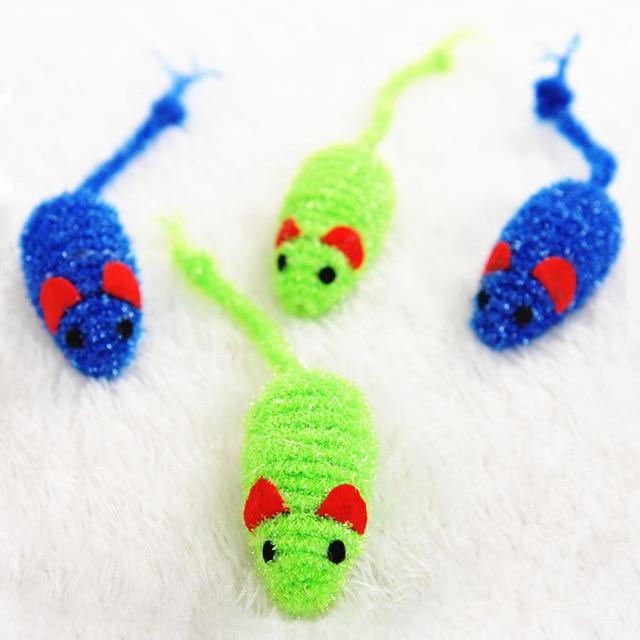 Pet Cat Toy Cat Toys False Mouse Feather Ball Bell Birds Ball Interactive Funny Teaser Wand Toys Training Cat Kitten Stick Toys